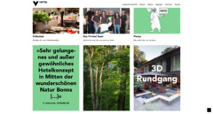 Bild Implementierung eines virtuellen Rundgangs auf der Webpräsenz des V Hotels